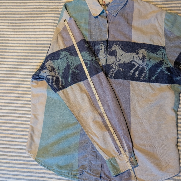 Vintage Horse Embroidery Button Down - Picture 5 of 6